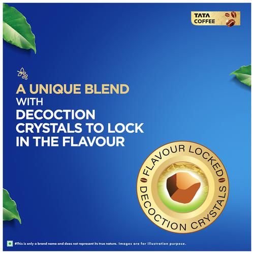 Tata Coffee Grand Classic Instant Coffee - Flavour Locked Decoction Crystals, 50 g-6.webp